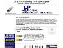 Tablet Screenshot of jdpdigital.com